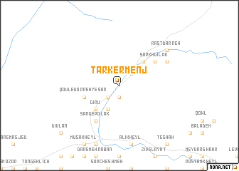 map of Tar Kermenj