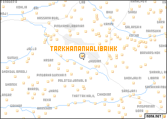 map of Tarkhānānwāli Baihk