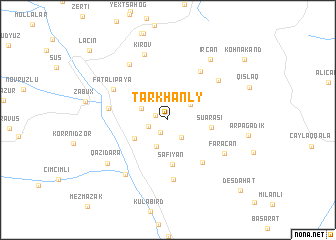 map of Tarkhanly