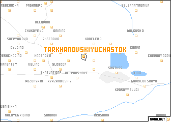 map of Tarkhanovskiy Uchastok