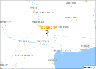 map of Tarkhany