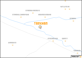 map of Tarkhan