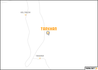 map of Tarkhan