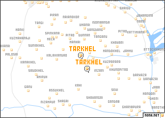 map of Tar Khel