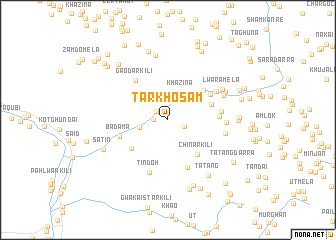 map of Tarkhosam