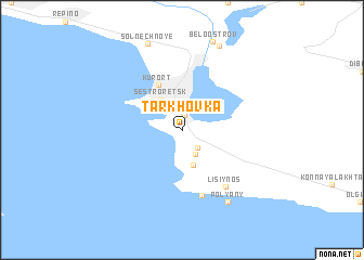map of Tarkhovka