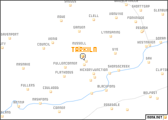 map of Tarkiln