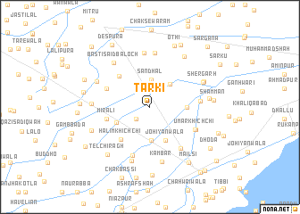 map of Tarki