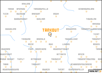 map of Tarkout