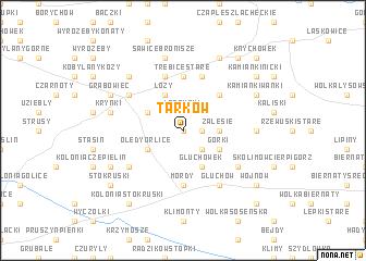 map of Tarków