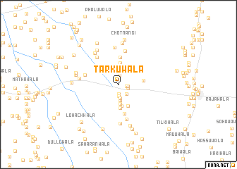 map of Tarkuwāla
