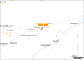 map of Ţarlāb