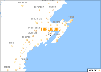 map of Tarlibung