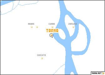 map of Tarma