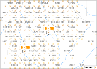 map of Tarma