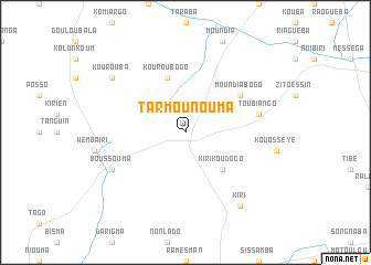 map of Tarmounouma