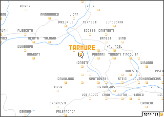 map of Ţărmure