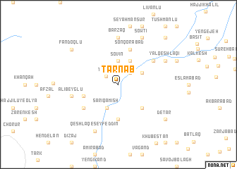 map of Tarnāb