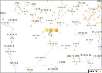 map of Tarnāb