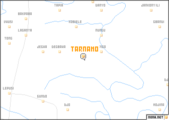 map of Tarnamo
