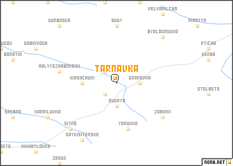 map of Tarnavka