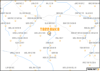 map of Tarnawka