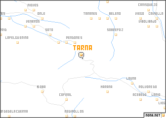 map of Tarna