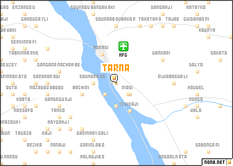 map of Tarna