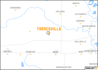 map of Tarnceville