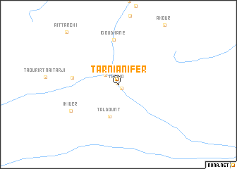 map of Tarnia nʼIfer