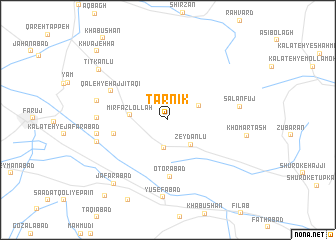 map of Tarnīk