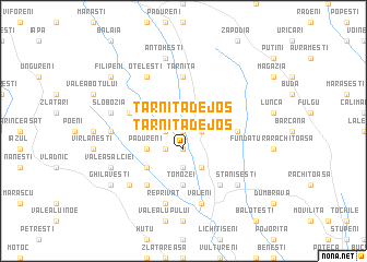 map of Tarniţa de Jos