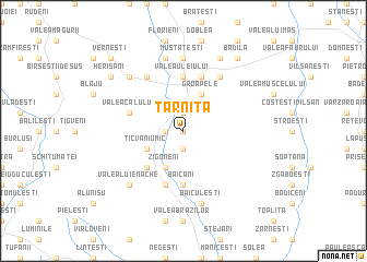 map of Tarniţa