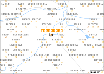 map of Tarnogóra