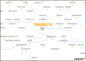 map of Tarnoszyn