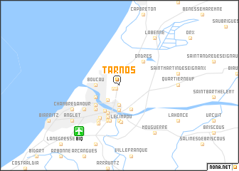 map of Tarnos