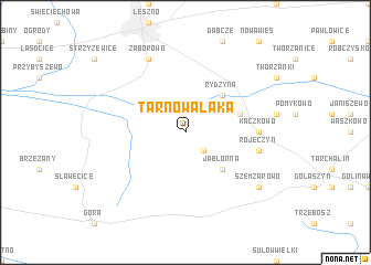 map of Tarnowa Łąka