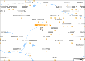 map of Tarnowola