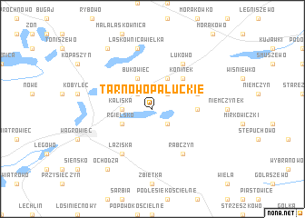 map of Tarnowo Pałuckie