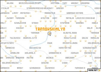 map of Tarnowski Młyn