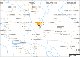 map of Tarno