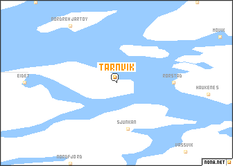 map of Tårnvik