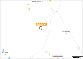 map of Taroce