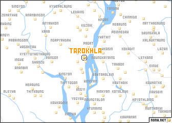 map of Tarokhla