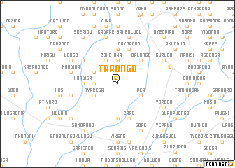 map of Tarongo