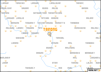 map of Ta Rong