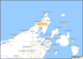 map of Tarong