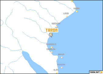 map of Taron