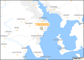 map of Taroona