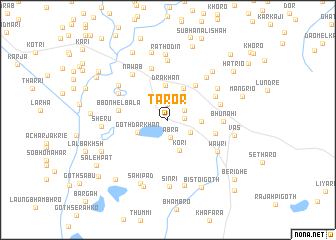 map of Taror